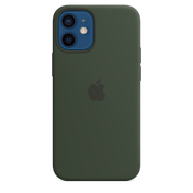 Funda de silicona con MagSafe para el iPhone 12 mini, Verde Chipre - Rossellimac