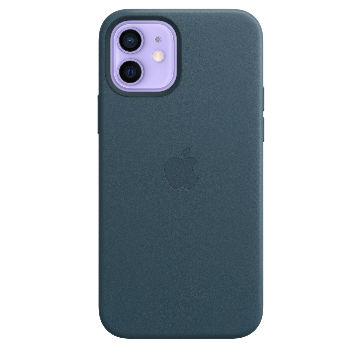 Funda de piel con MagSafe para el iPhone 12 y iPhone 12 Pro, Azul báltico - Rossellimac