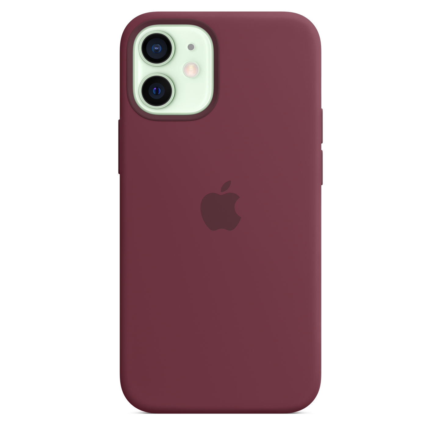 Funda de silicona con MagSafe para el iPhone 12 mini Rojo · Funda