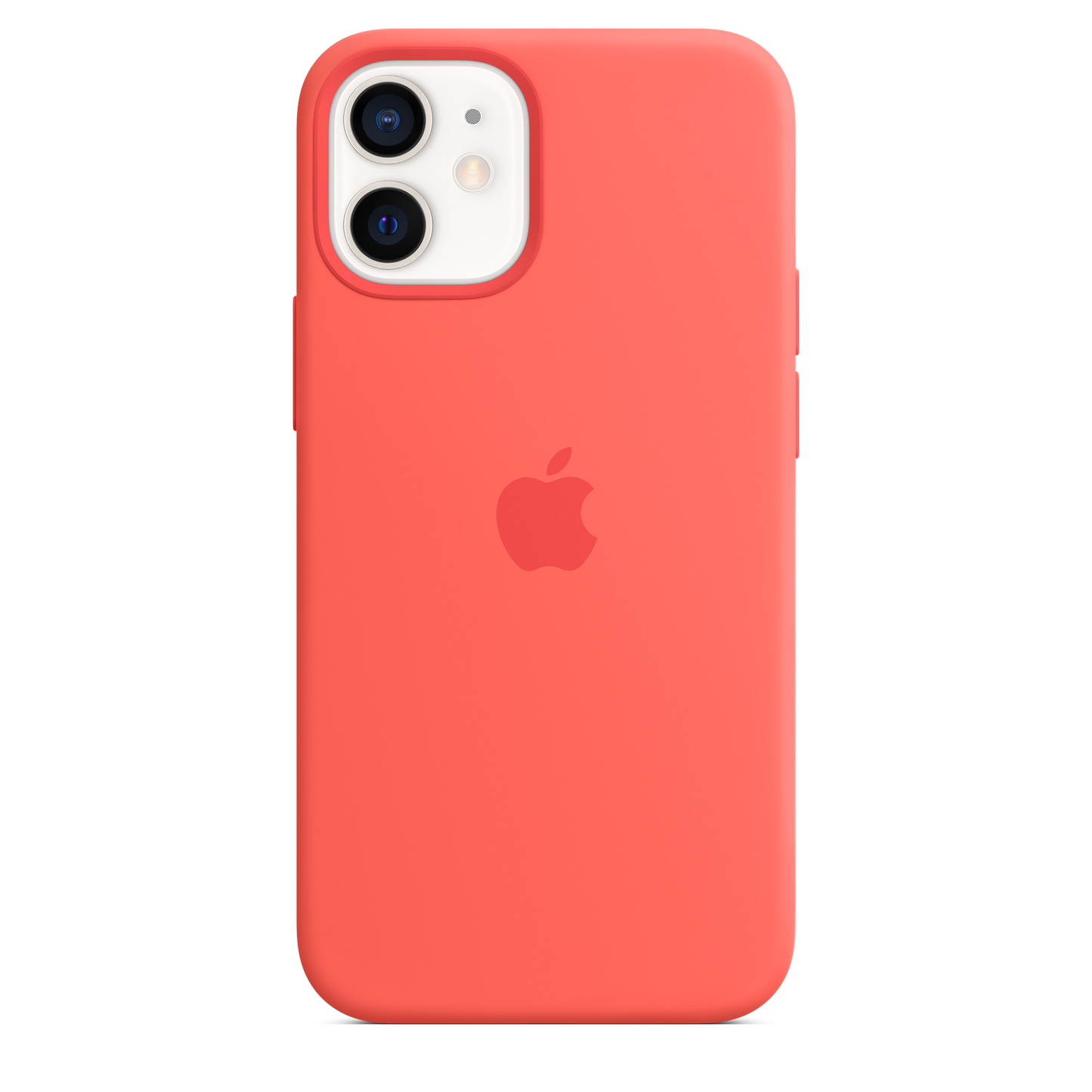 Funda de silicona con MagSafe para el iPhone 12 mini, Pomelo rosa