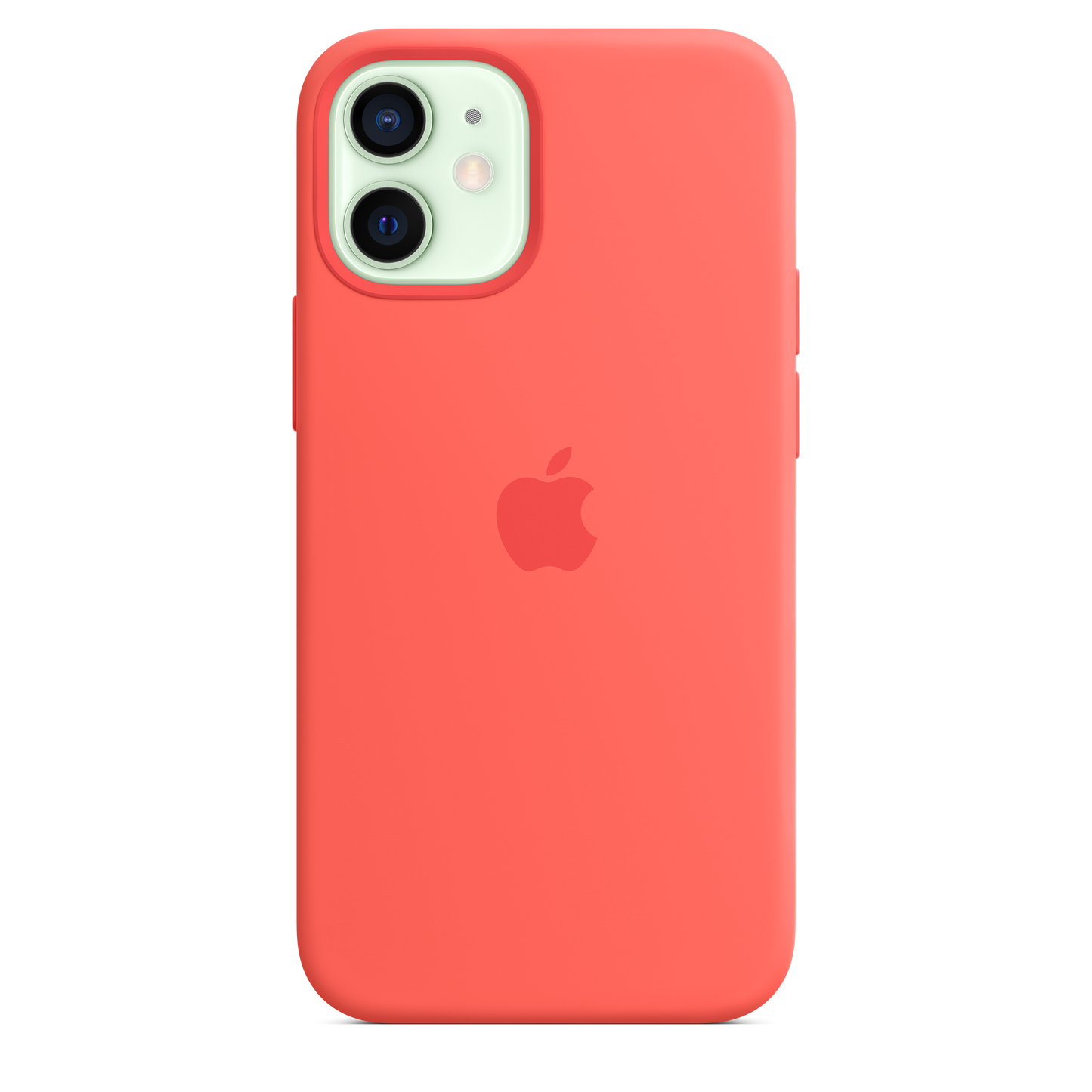 Funda de silicona con MagSafe para el iPhone 12 mini, Pomelo rosa