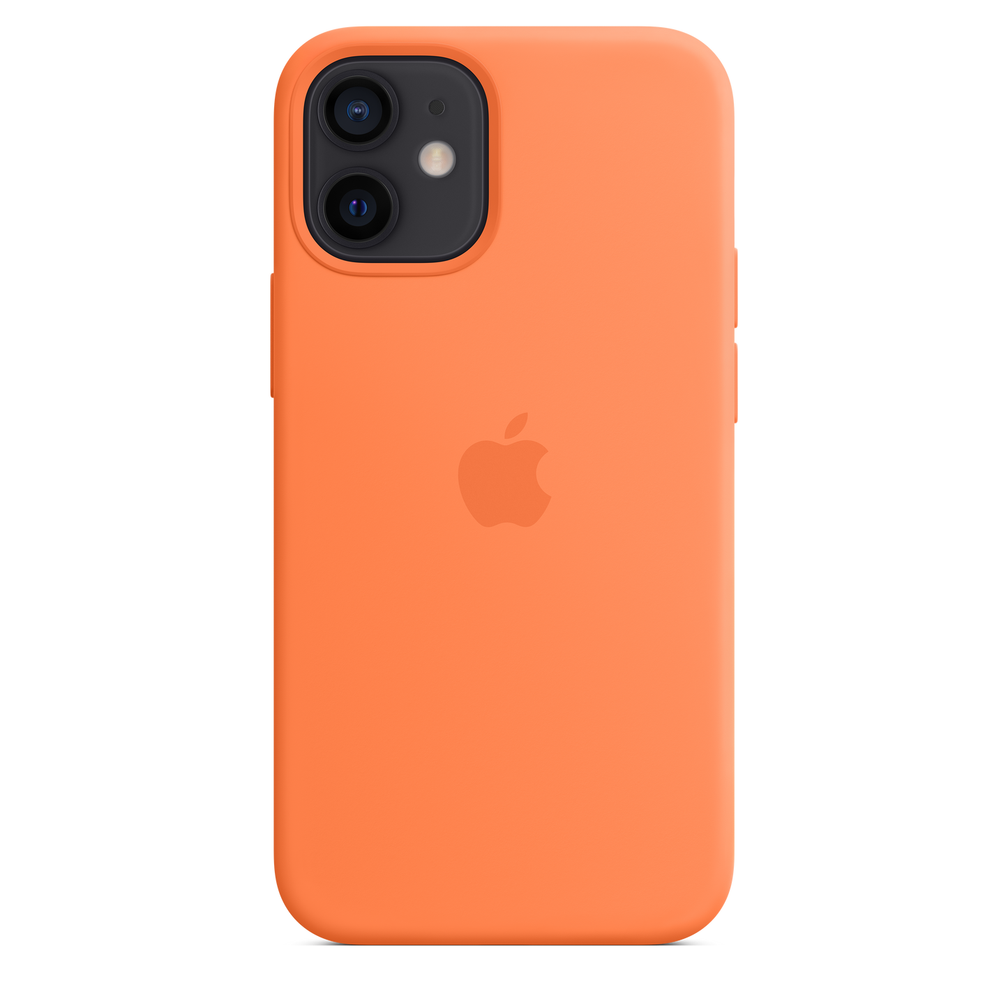 Funda de silicona con MagSafe para el iPhone 12 mini, Naranja kumquat - Rossellimac