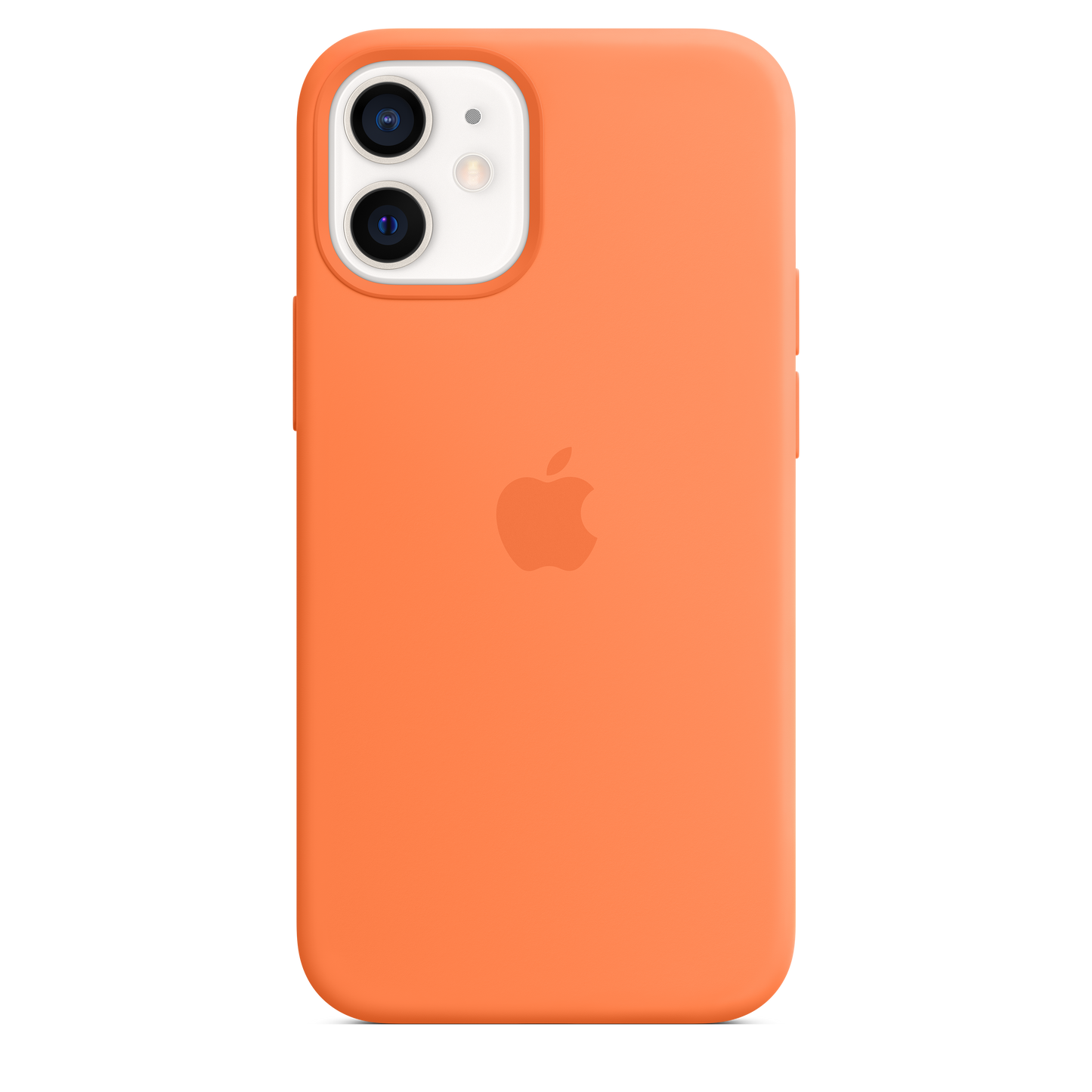 Funda de silicona con MagSafe para el iPhone 12 mini, Naranja kumquat –  Rossellimac