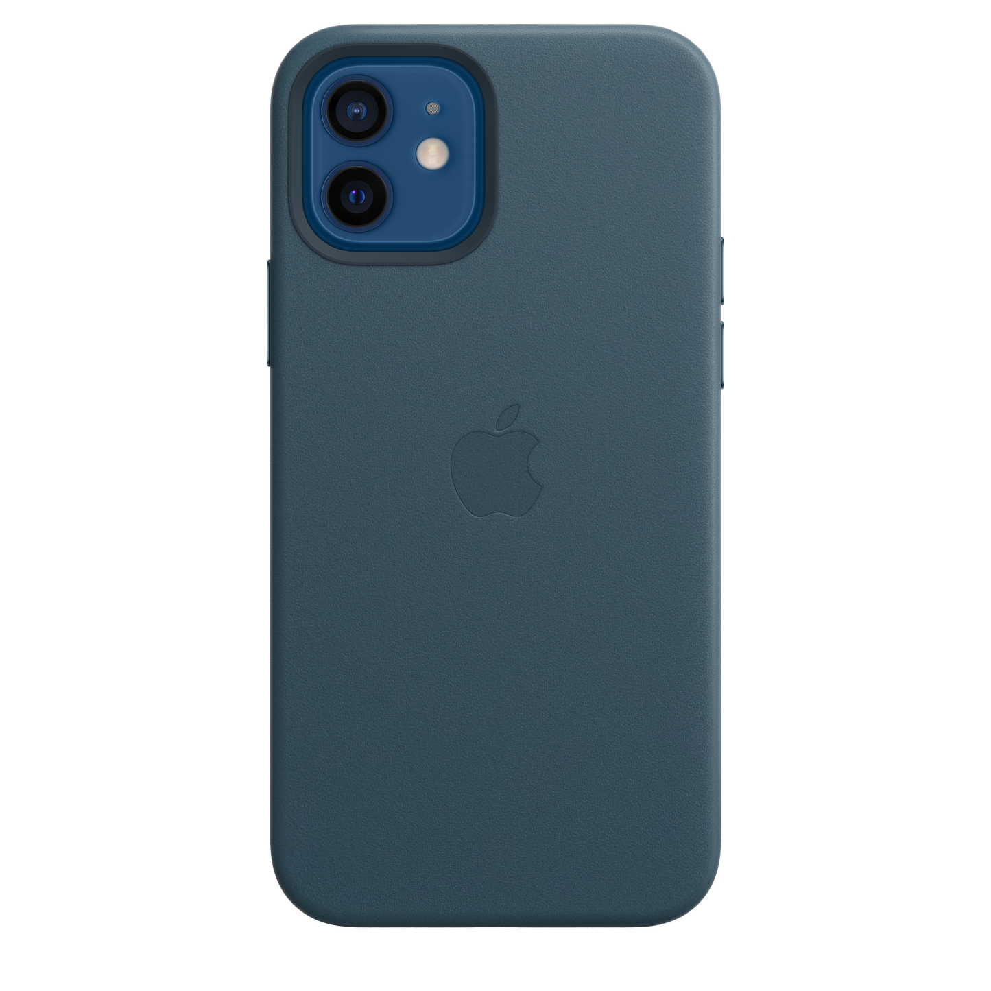 Funda de piel con MagSafe para el iPhone 12 y iPhone 12 Pro, Azul báltico - Rossellimac