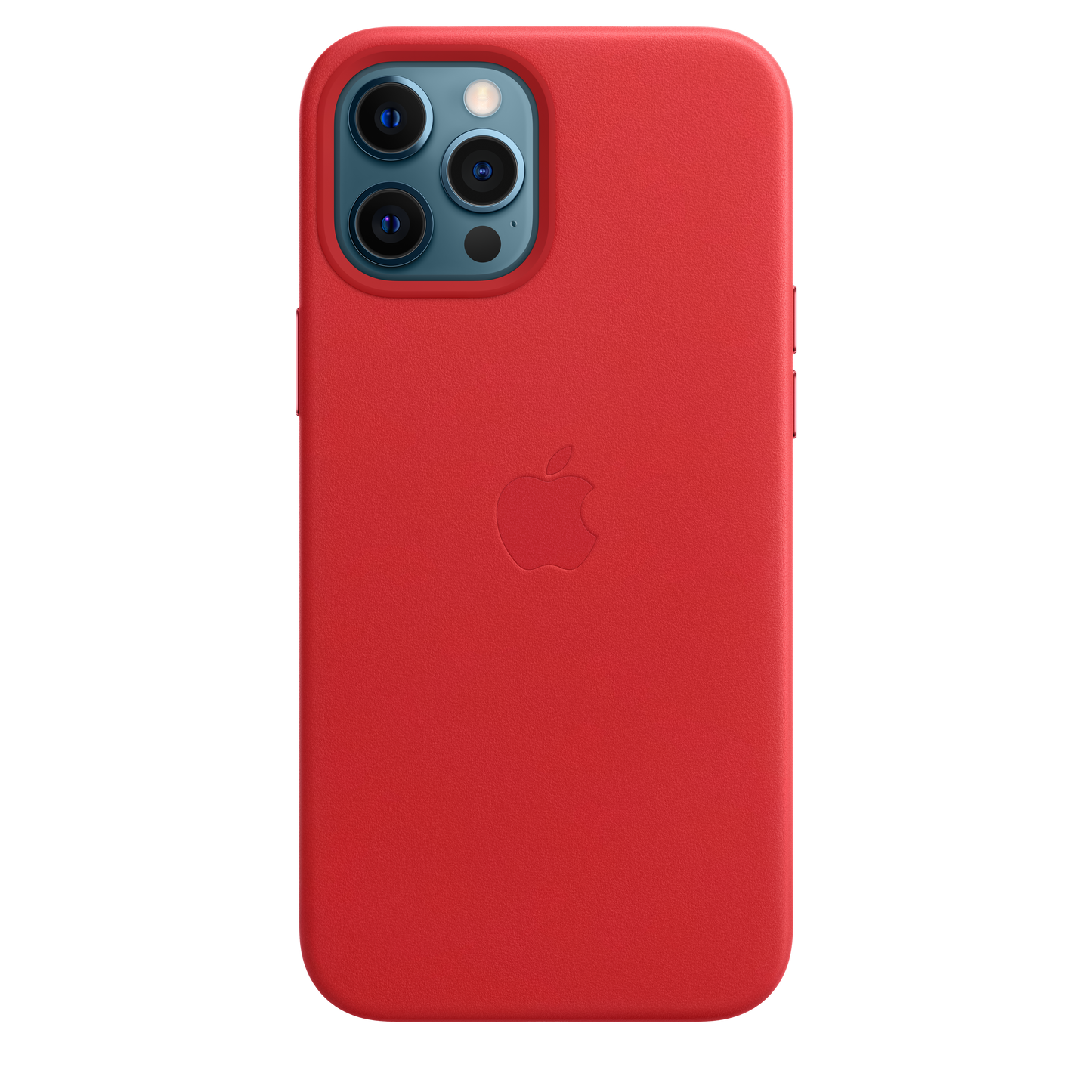 Funda de piel con MagSafe para el iPhone 12 Pro Max, (PRODUCT)RED - Rossellimac