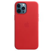 Funda de piel con MagSafe para el iPhone 12 Pro Max, (PRODUCT)RED - Rossellimac