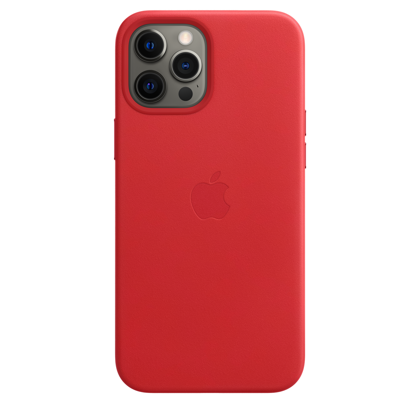 Funda de piel con MagSafe para el iPhone 12 Pro Max, (PRODUCT)RED - Rossellimac