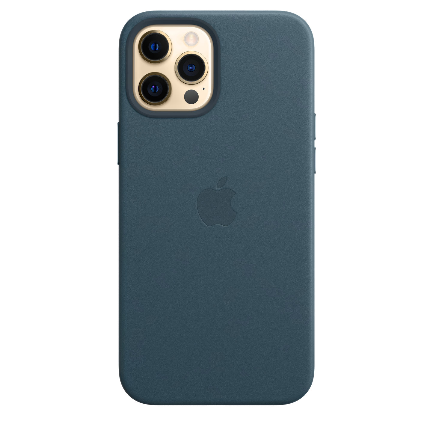 Funda de piel con MagSafe para el iPhone 12 Pro Max, Azul báltico - Rossellimac