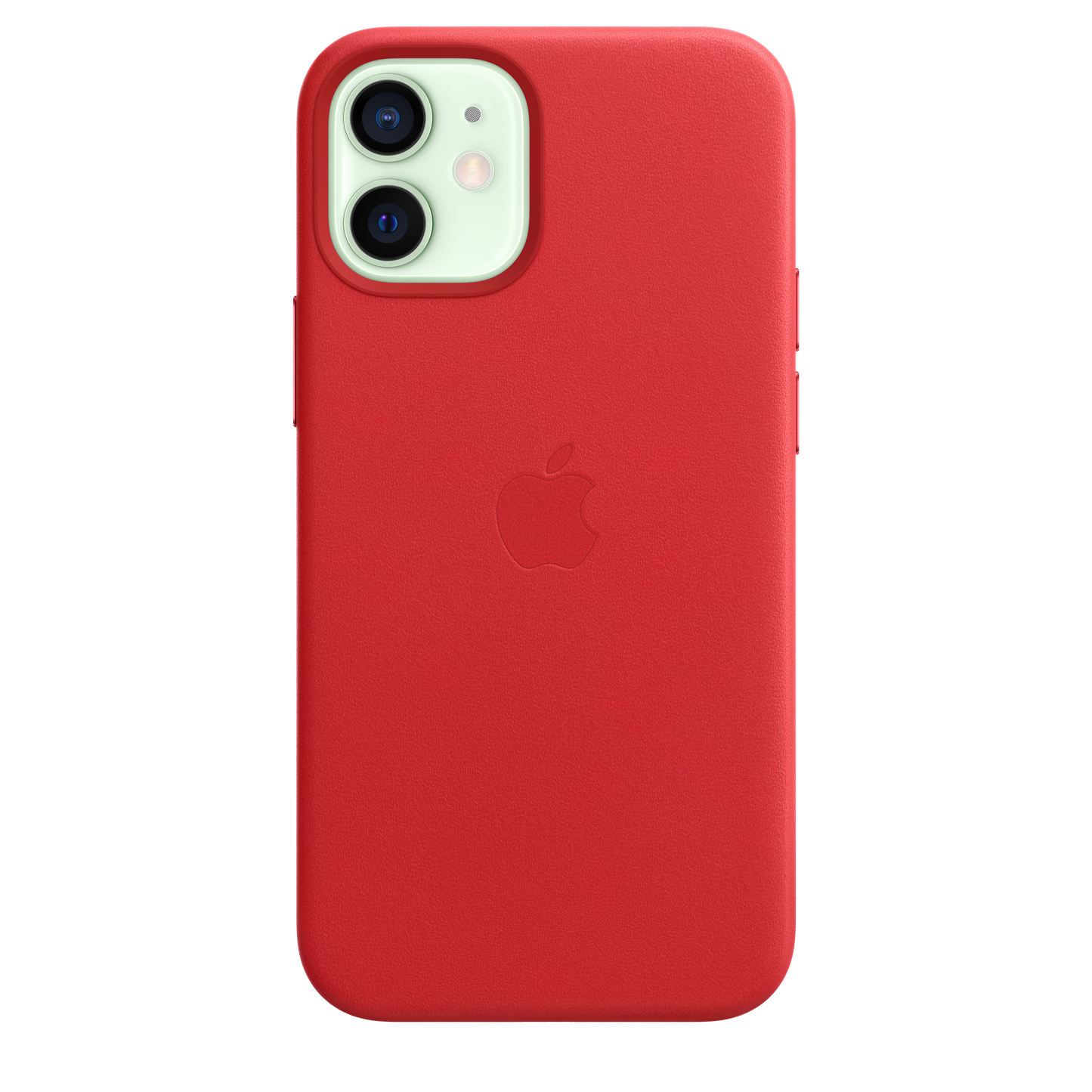 Funda de piel con MagSafe para el iPhone12 mini, (PRODUCT)RED - Rossellimac