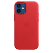 Funda de piel con MagSafe para el iPhone12 mini, (PRODUCT)RED - Rossellimac