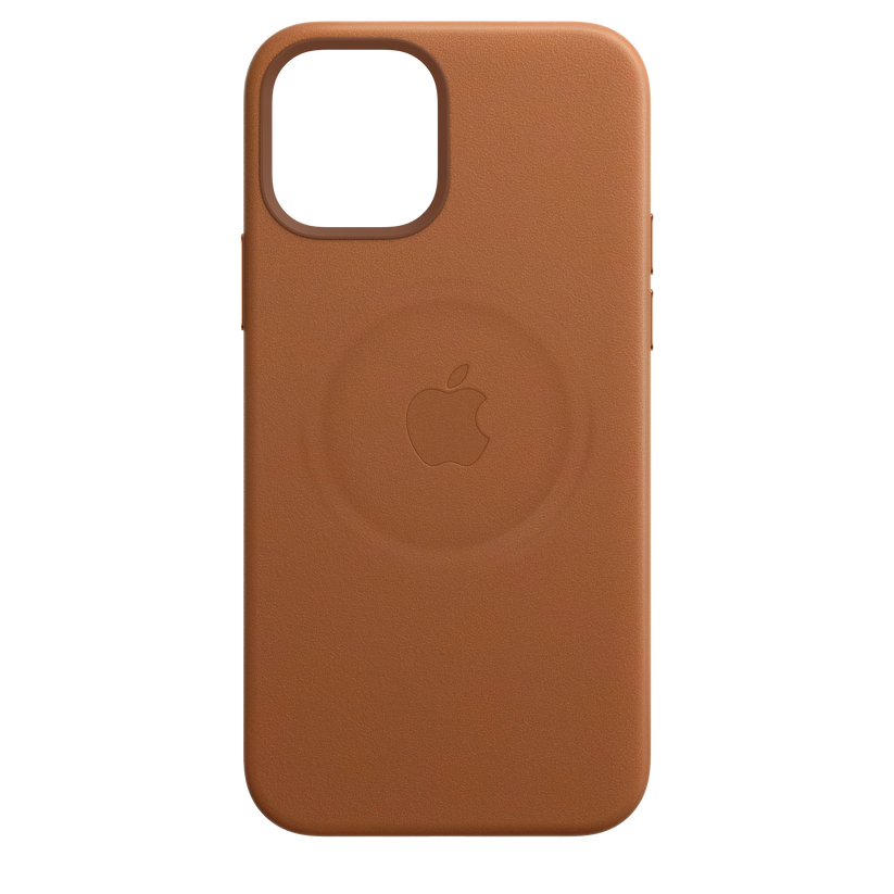 Funda de piel con MagSafe para el iPhone12 mini, Marrón caramelo –  Rossellimac