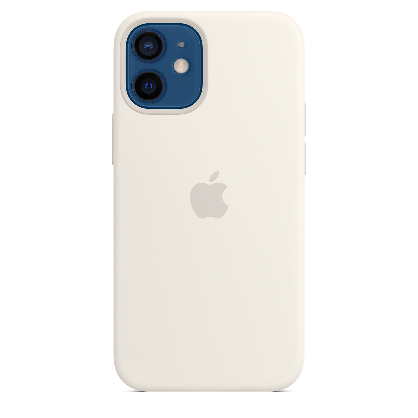 Apple Funda de Silicona iPhone 12 Mini - Blanco (White