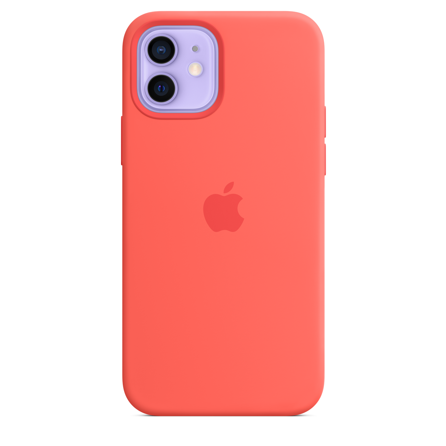 Funda de silicona con MagSafe para el iPhone 12 y iPhone 12 Pro, Pomelo rosa - Rossellimac