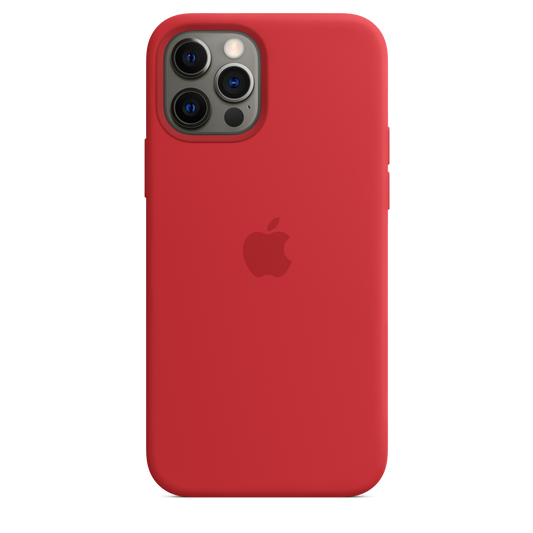 Funda de silicona con MagSafe para el iPhone 12 y iPhone 12 Pro, (PRODUCT)RED - Rossellimac