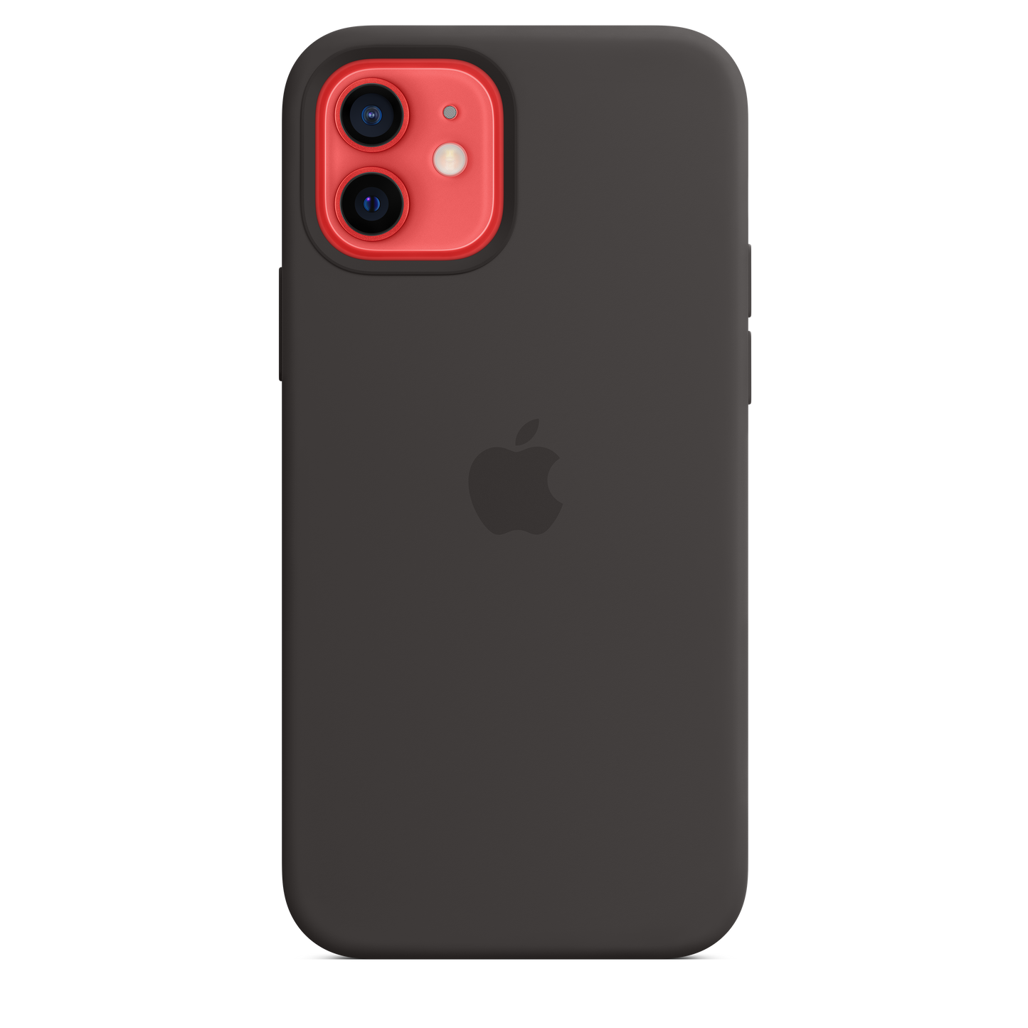 Funda de silicona con MagSafe para el iPhone 12 y iPhone 12 Pro, Negro - Rossellimac