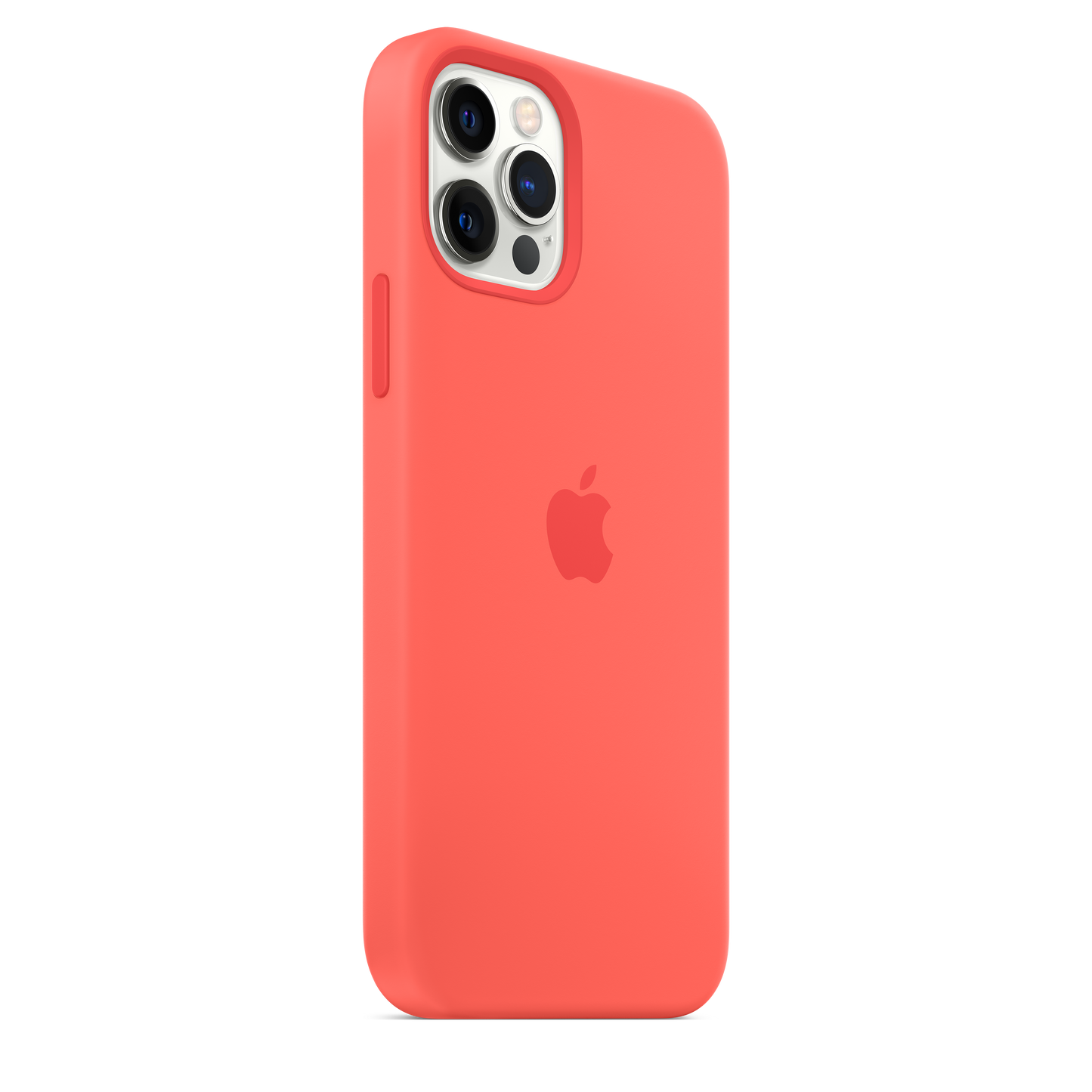 Funda de silicona con MagSafe para el iPhone 12 y iPhone 12 Pro, Pomelo rosa - Rossellimac