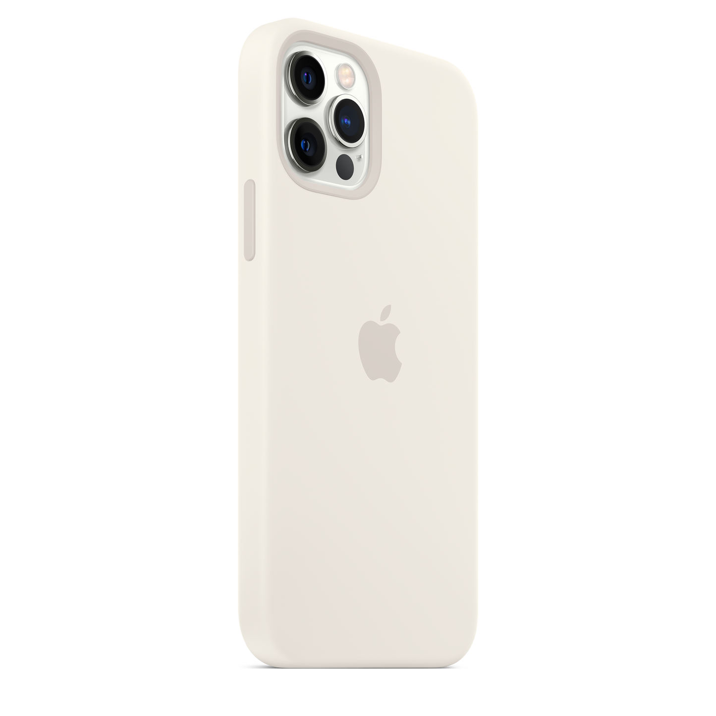 Funda de silicona con MagSafe para el iPhone 12 y iPhone 12 Pro, Blanco - Rossellimac