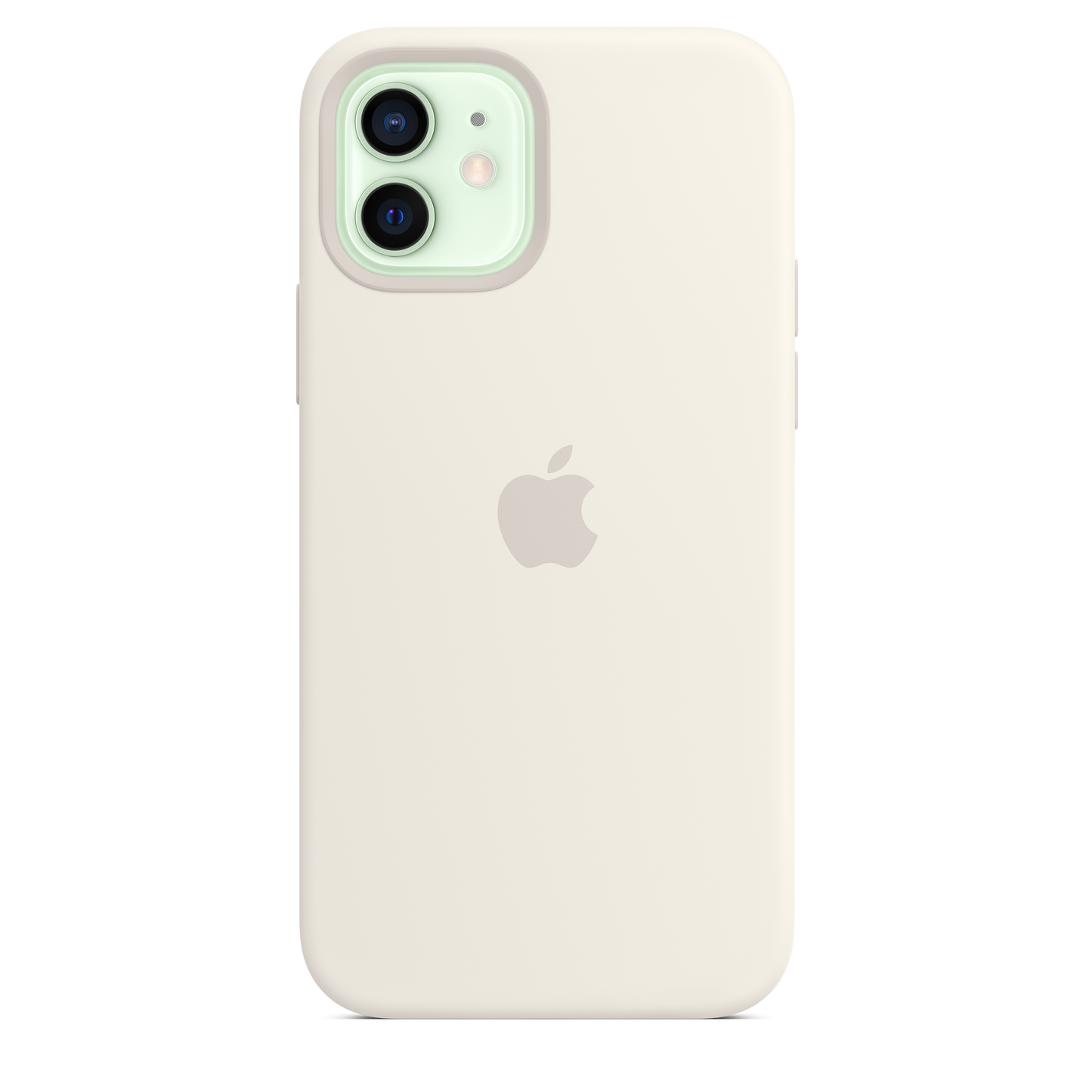 Funda de silicona con MagSafe para el iPhone 12 y iPhone 12 Pro, Blanco - Rossellimac