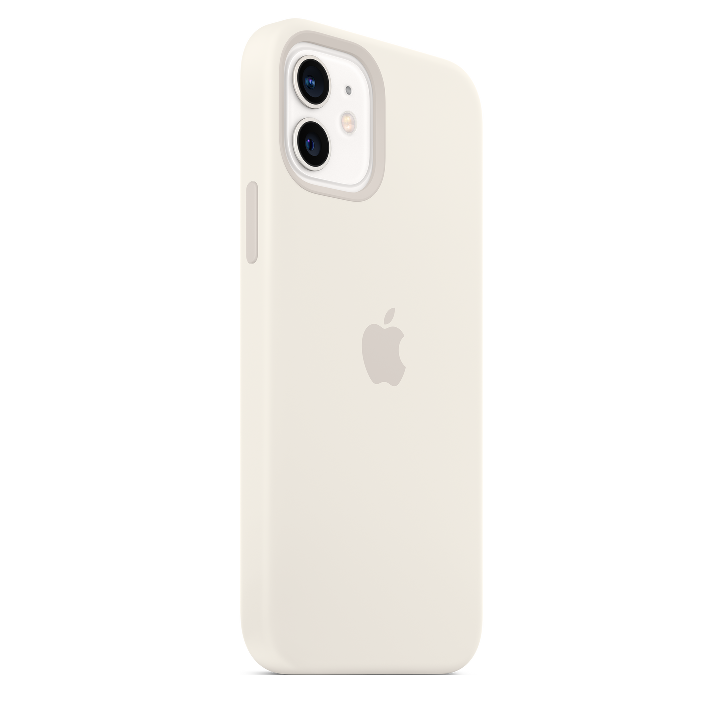 Funda de silicona con MagSafe para el iPhone 12 y iPhone 12 Pro, Blanco - Rossellimac