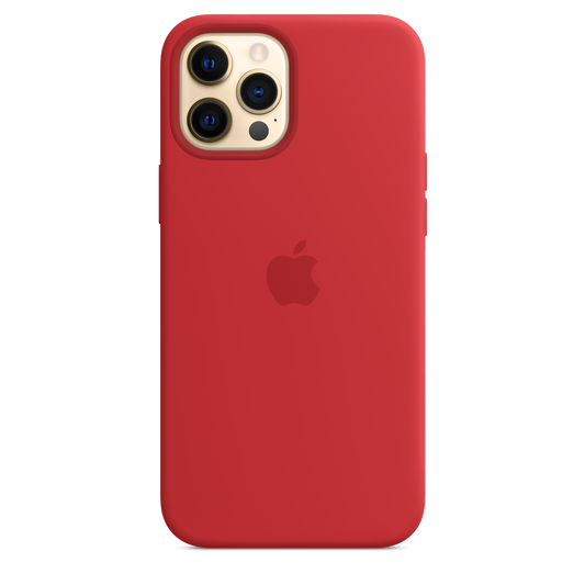 Funda de silicona con MagSafe para el iPhone 12 Pro Max, (PRODUCT)RED - Rossellimac