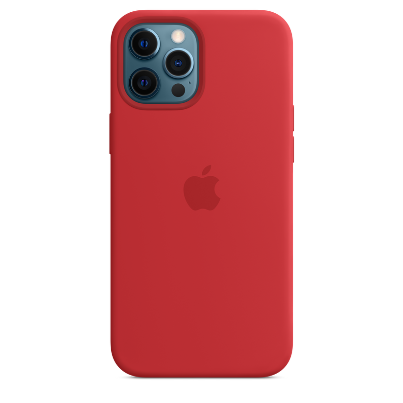 Funda de silicona con MagSafe para el iPhone 12 Pro Max, (PRODUCT)RED - Rossellimac