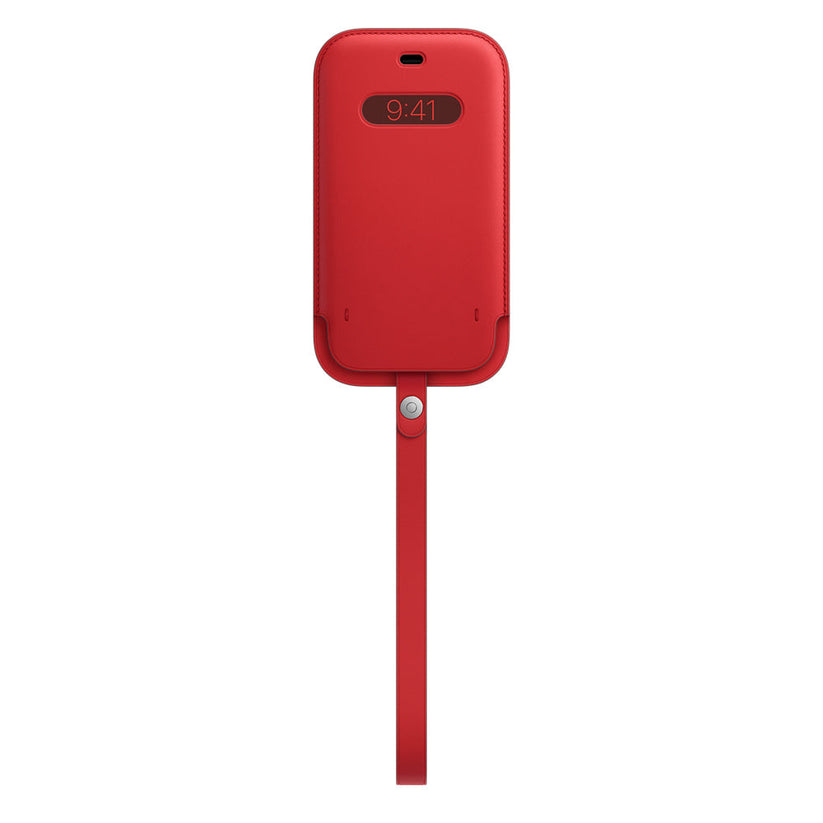 Funda integral de piel con MagSafe para el iPhone 12 y iPhone 12 Pro, (PRODUCT)RED - Rossellimac