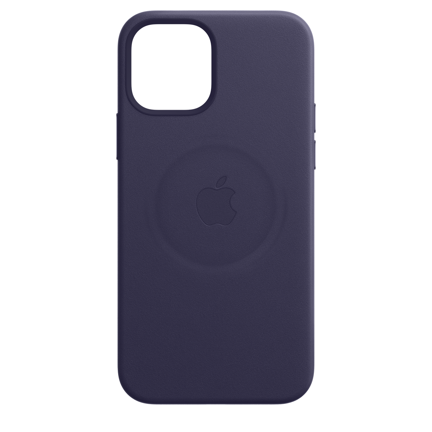 Funda de piel con MagSafe para el iPhone 12 y iPhone 12 Pro, Violeta profundo - Rossellimac