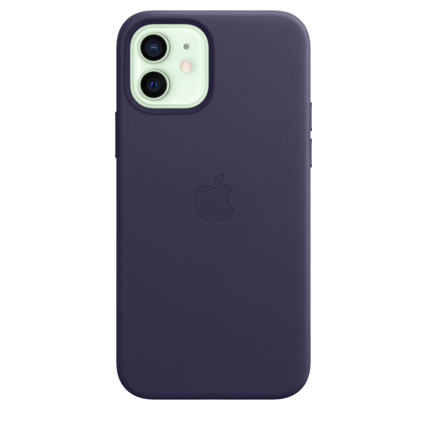 Funda de piel con MagSafe para el iPhone 12 y iPhone 12 Pro, Violeta profundo - Rossellimac