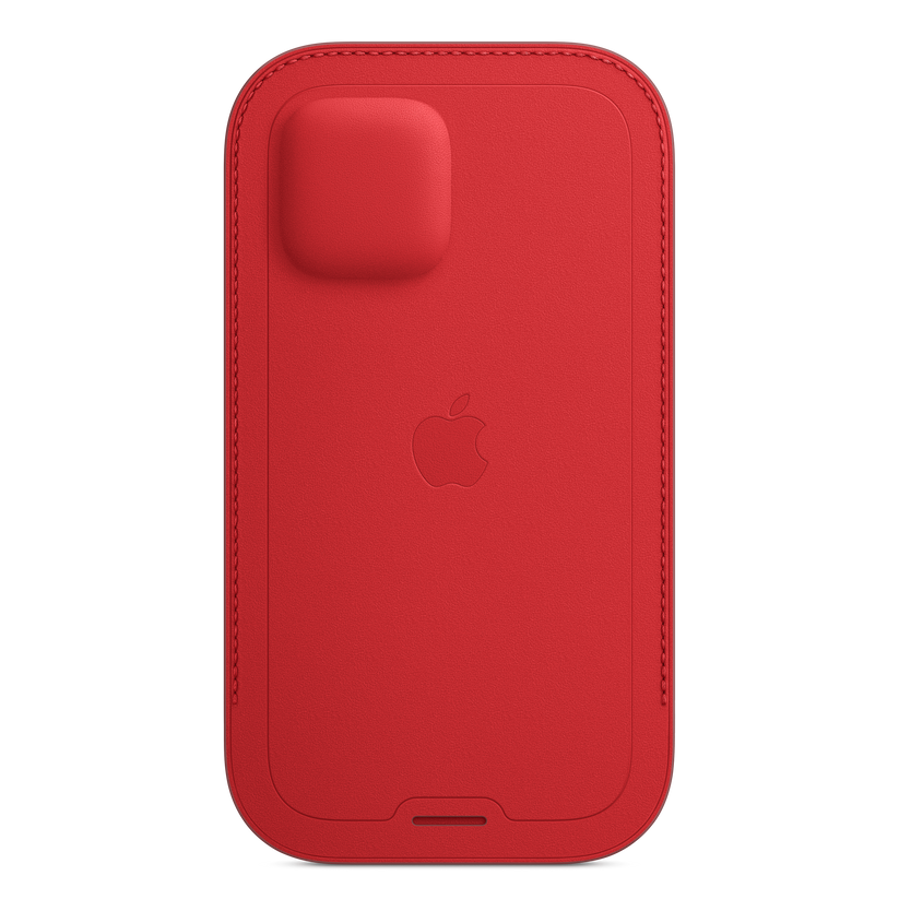 Funda integral de piel con MagSafe para el iPhone 12 y iPhone 12 Pro, (PRODUCT)RED - Rossellimac