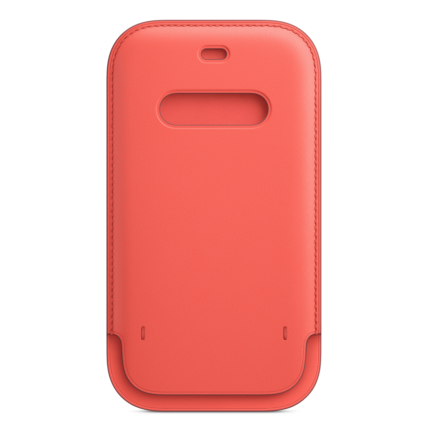 Funda integral de piel con MagSafe para el iPhone 12 y iPhone 12 Pro, Pomelo rosa - Rossellimac