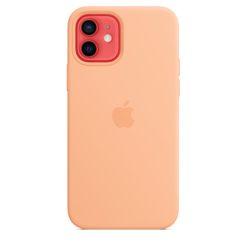 Funda de silicona con MagSafe para el iPhone 12 y iPhone 12 Pro, Cantalupo - Rossellimac