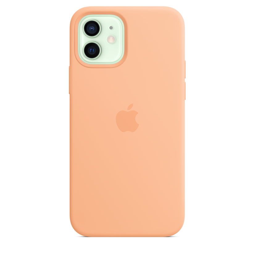 Funda de silicona con MagSafe para el iPhone 12 y iPhone 12 Pro, Cantalupo - Rossellimac