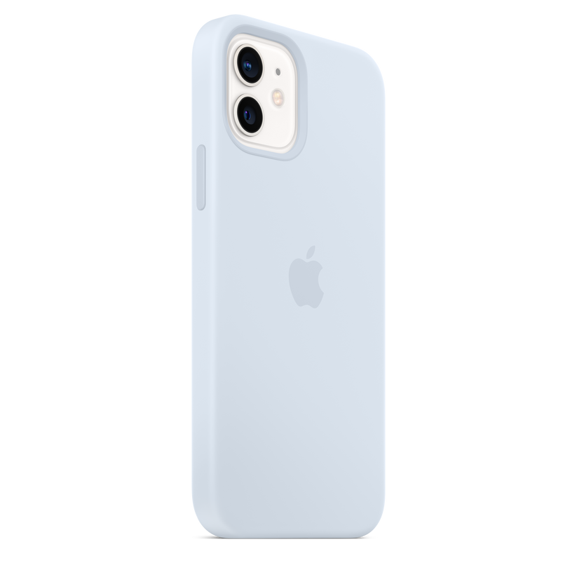 Funda de silicona con MagSafe para el iPhone 12 y iPhone 12 Pro, Azul - Rossellimac