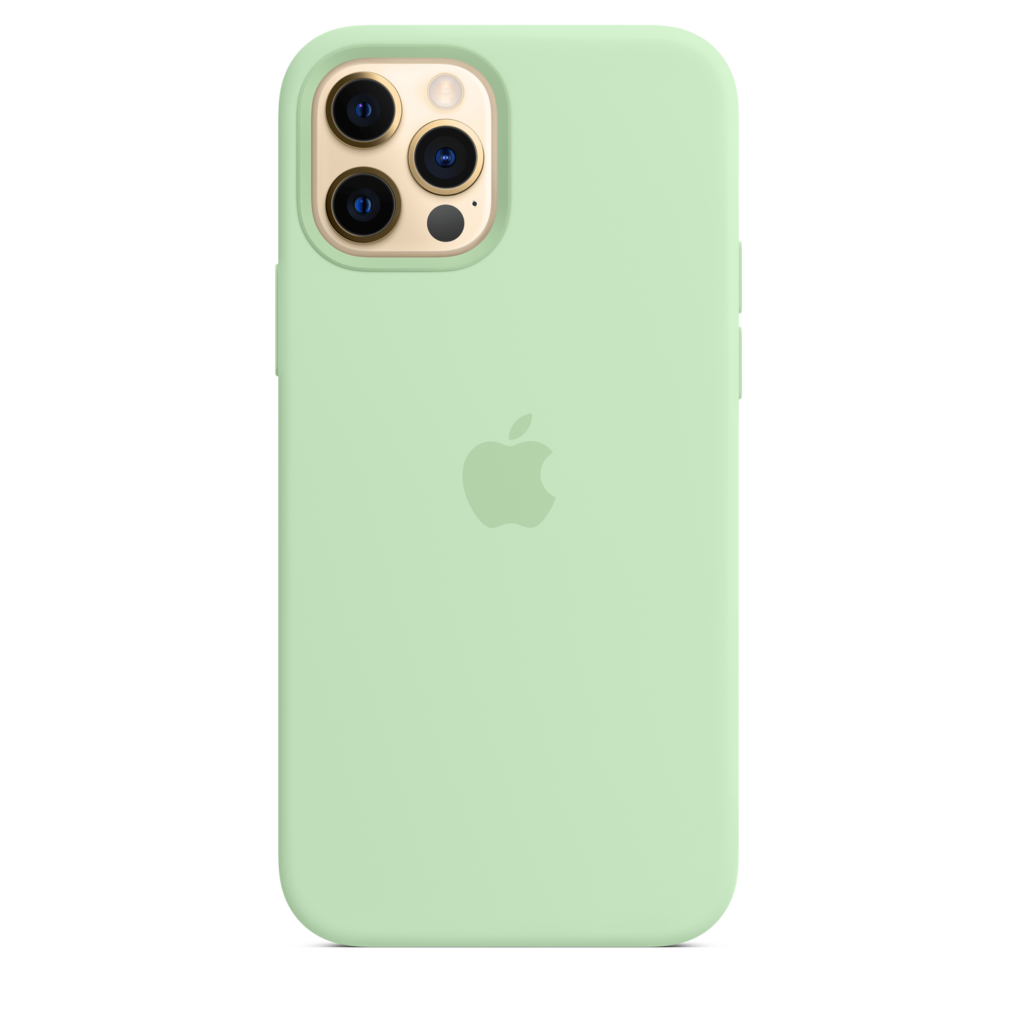 Funda de silicona con MagSafe para el iPhone 12 y iPhone 12 Pro, Pistacho - Rossellimac