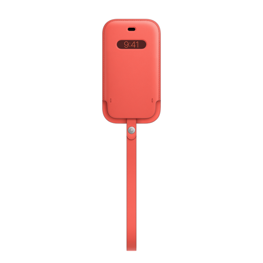 Funda integral de piel con MagSafe para el iPhone 12 mini, Pomelo rosa - Rossellimac
