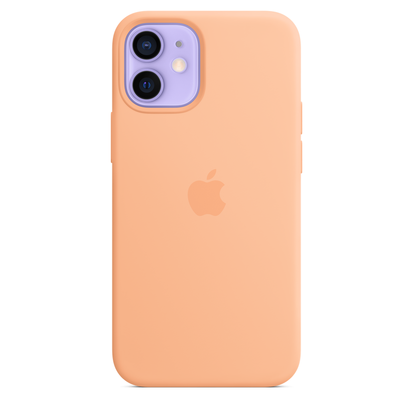 Funda de silicona con MagSafe para el iPhone 12 mini, Cantalupo - Rossellimac