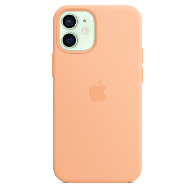 Funda de silicona con MagSafe para el iPhone 12 mini, Cantalupo - Rossellimac