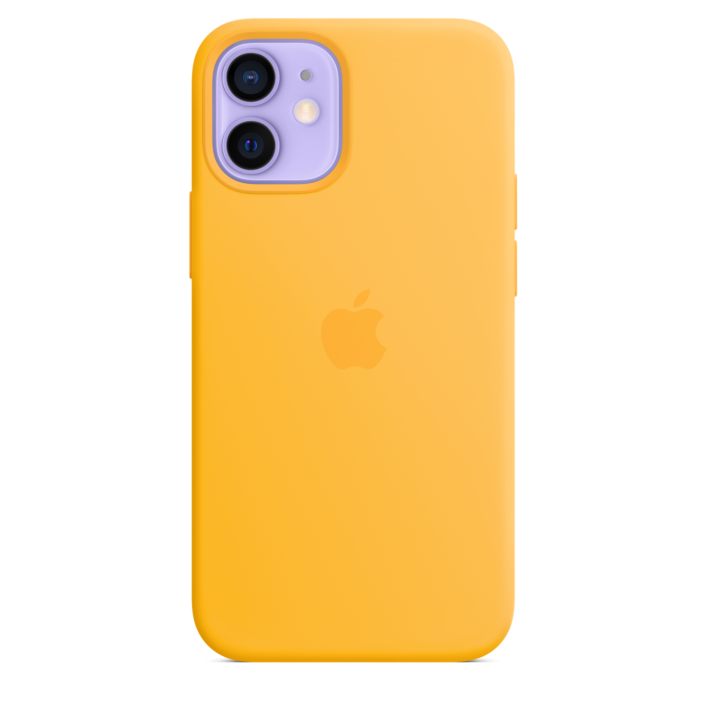 Funda de silicona con MagSafe para el iPhone 12 mini, Girasol
