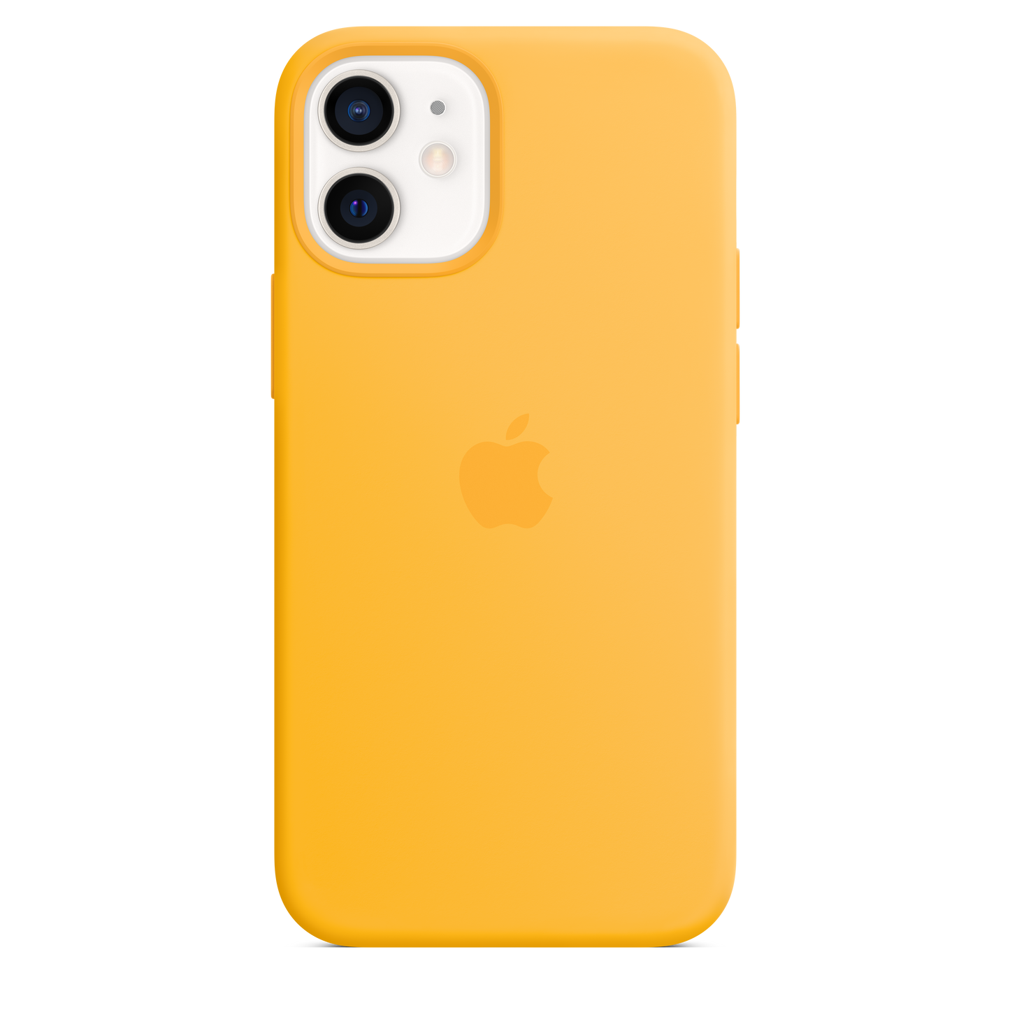 Funda de silicona con MagSafe para el iPhone 12 mini, Girasol