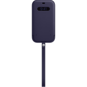 Funda integral de piel con MagSafe para el iPhone 12 Pro Max, Violeta profundo - Rossellimac