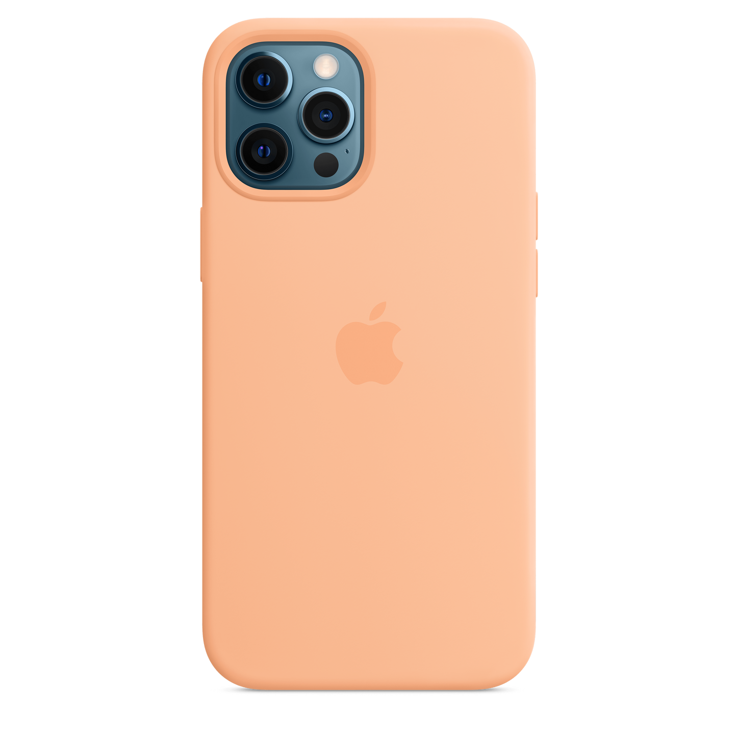 Funda de silicona con MagSafe para el iPhone 12 Pro Max, Cantalupo - Rossellimac
