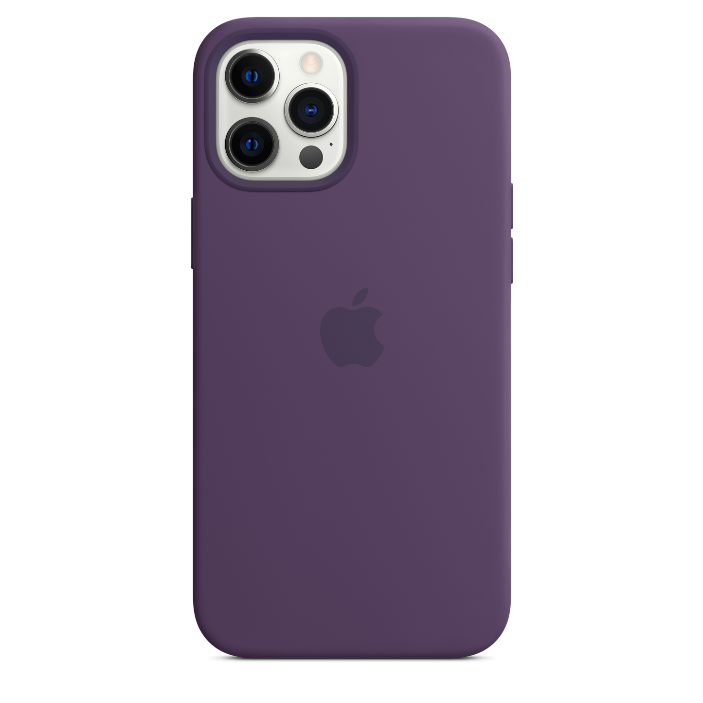 Funda de silicona con MagSafe para el iPhone 12 Pro Max, Amatista - Rossellimac