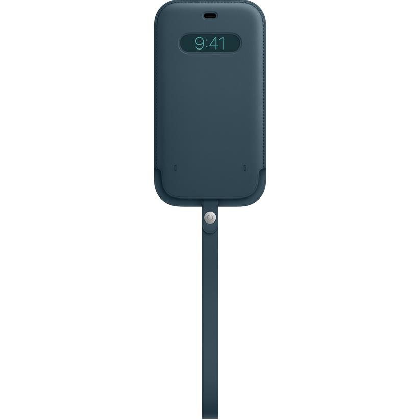 Funda integral de piel con MagSafe para el iPhone 12 Pro Max, Azul bál –  Rossellimac