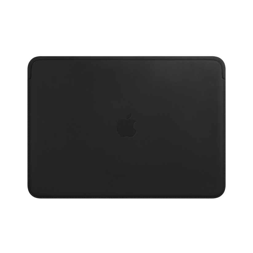 Funda de piel para el MacBook Air y el MacBook Pro de 13 pulgadas, Negro - Rossellimac