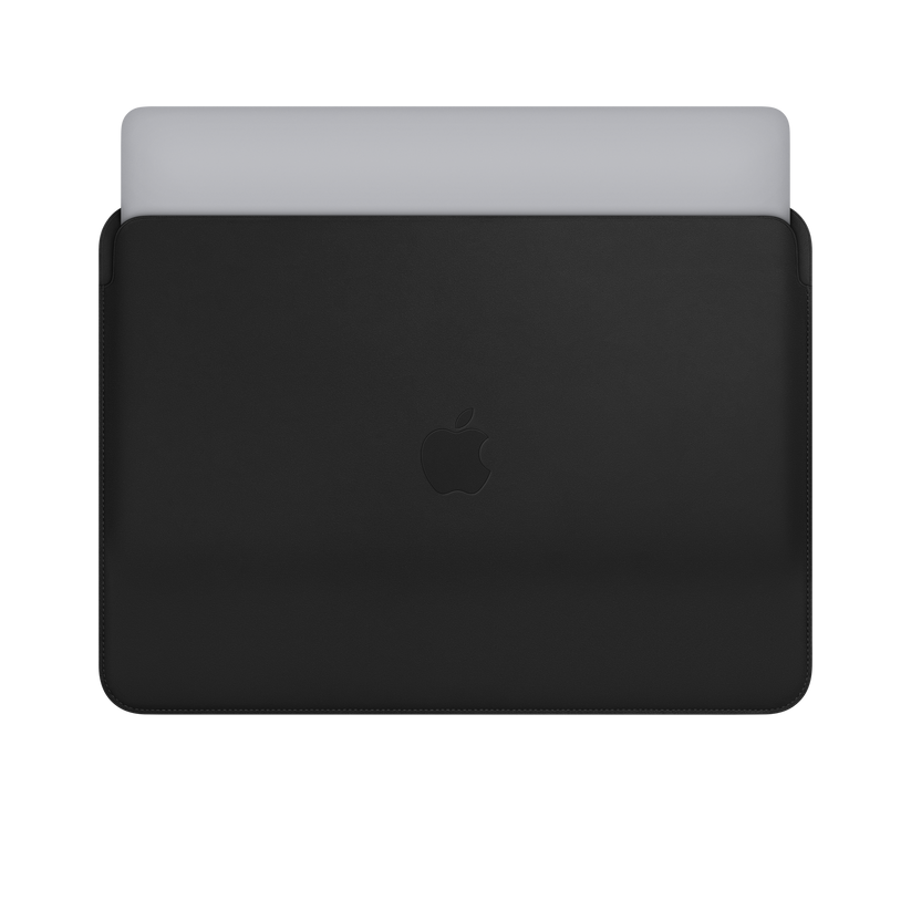 Funda de piel para el MacBook Air y el MacBook Pro de 13 pulgadas, Negro - Rossellimac