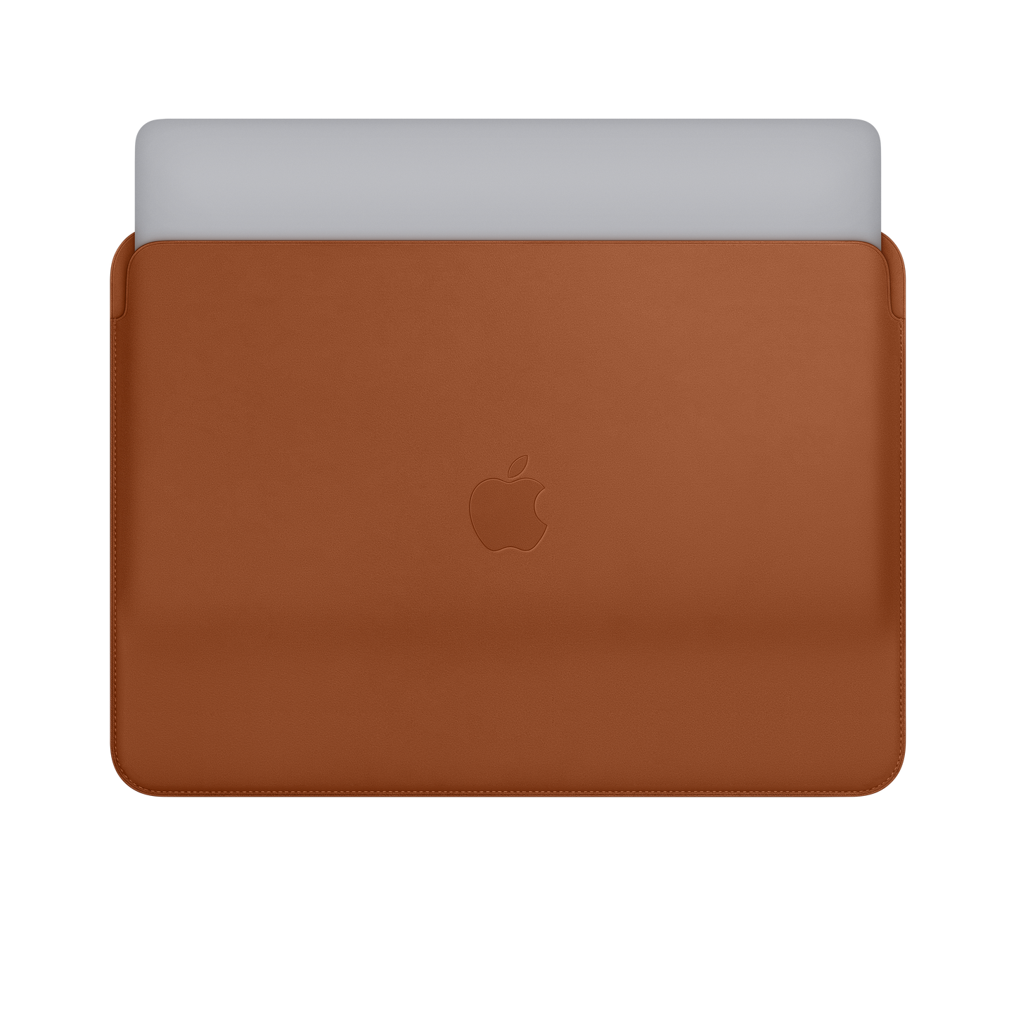 Funda de piel para el MacBook Air y el MacBook Pro de 13 pulgadas, Marrón caramelo - Rossellimac