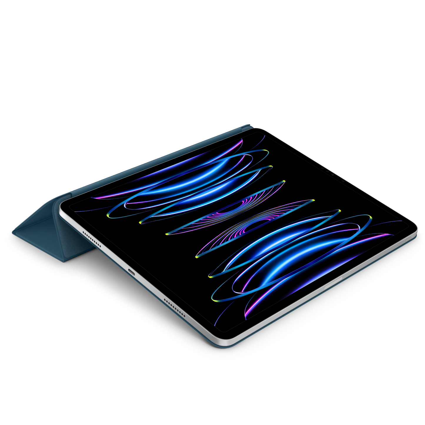 Funda Smart Folio para el iPad Pro de 12,9 pulgadas (5.ª generación), Azul marino intenso - Rossellimac