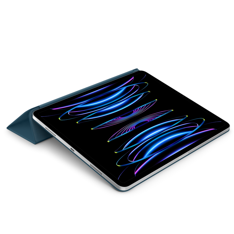 Funda Smart Folio para el iPad Pro de 12,9 pulgadas (5.ª generación), Azul marino intenso - Rossellimac