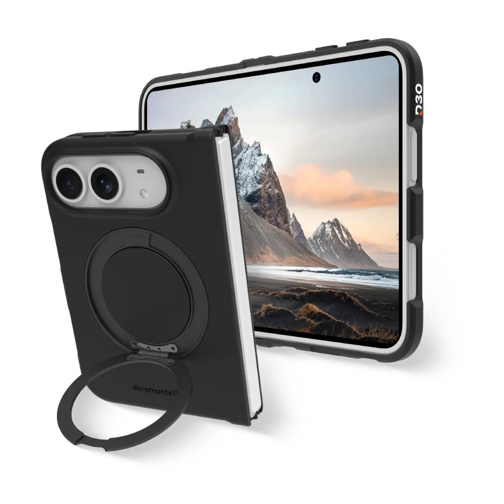 Funda Iceland D30 Magsafe iPhone Duo - Negro | DBRAMANTE