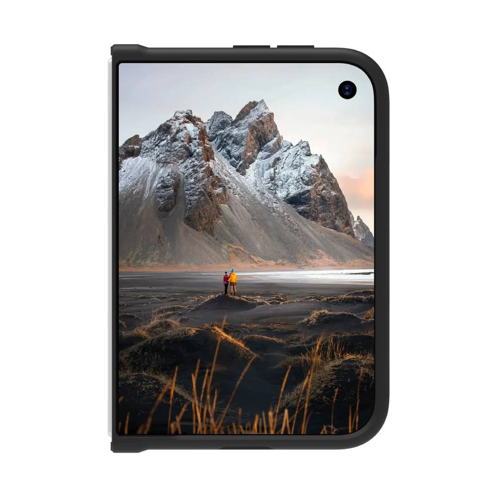 Funda Iceland D30 Magsafe iPhone Duo - Negro | DBRAMANTE